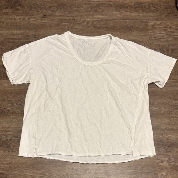 aerie Tops - white aerie oversized t shirt